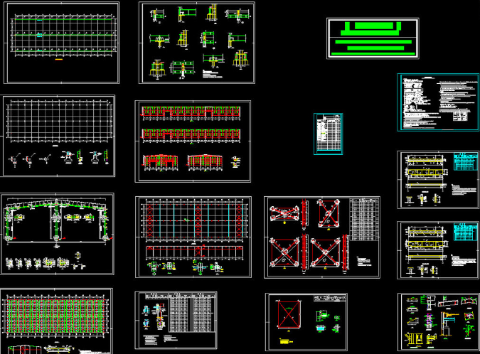 大庆仓库钢结构施工图片