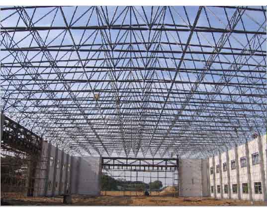 大庆湖南长沙5712飞机库网架工程
